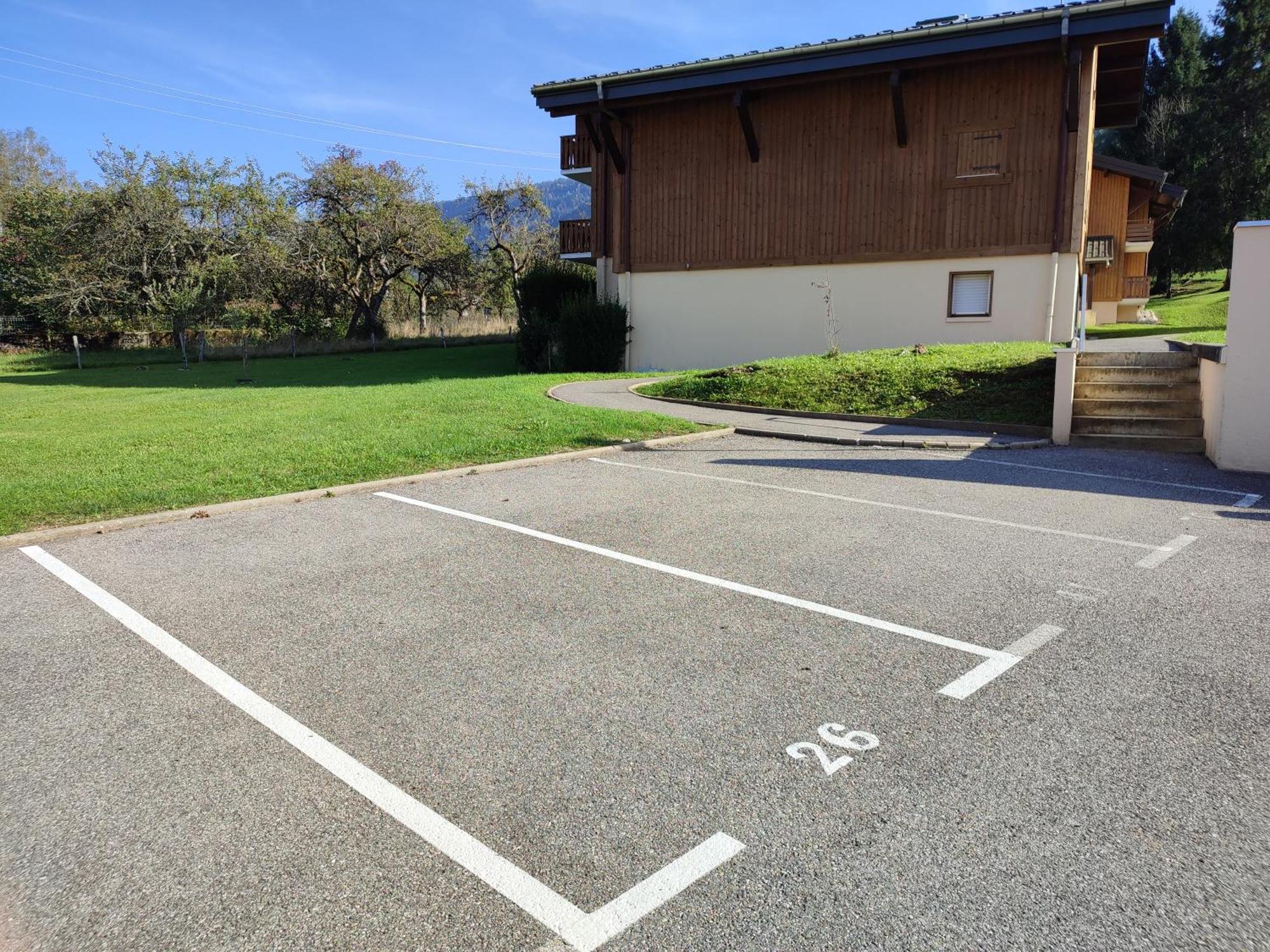 Ferienwohnung Le Gypaete Morillon Exterior foto