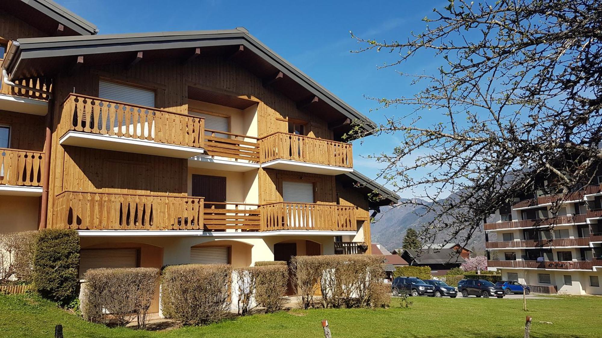 Ferienwohnung Le Gypaete Morillon Exterior foto